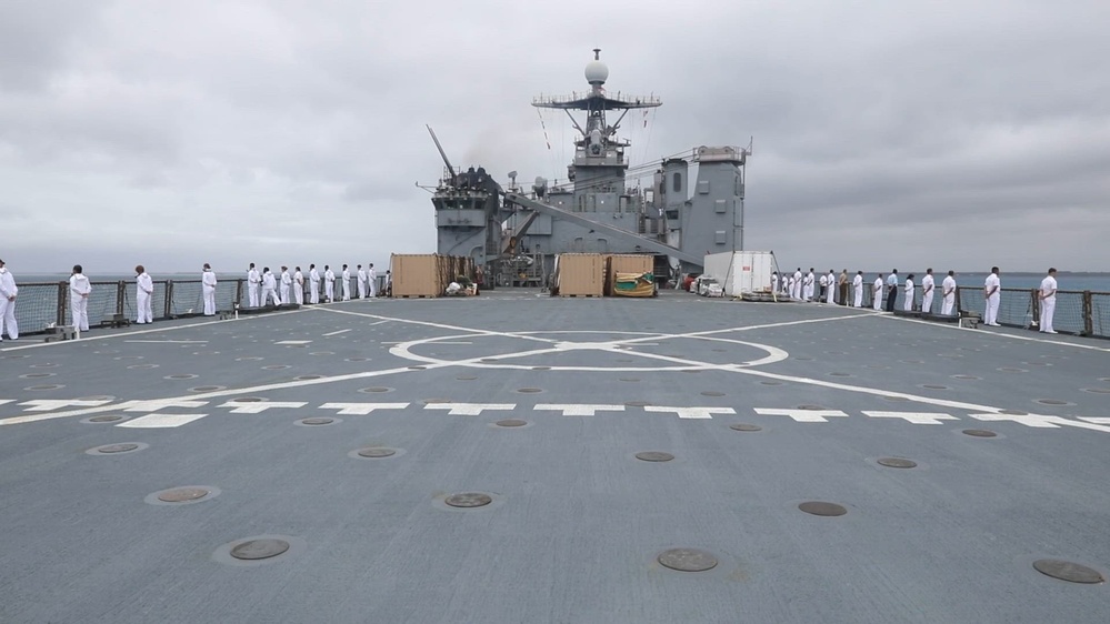 Dvids Video Uss Pearl Harbor Arrives In Tonga