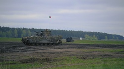 U.S. Army, Bundeswehr, Esercito Italiano and Ejército de Tierra armoured fighting vehicle live fire exercise