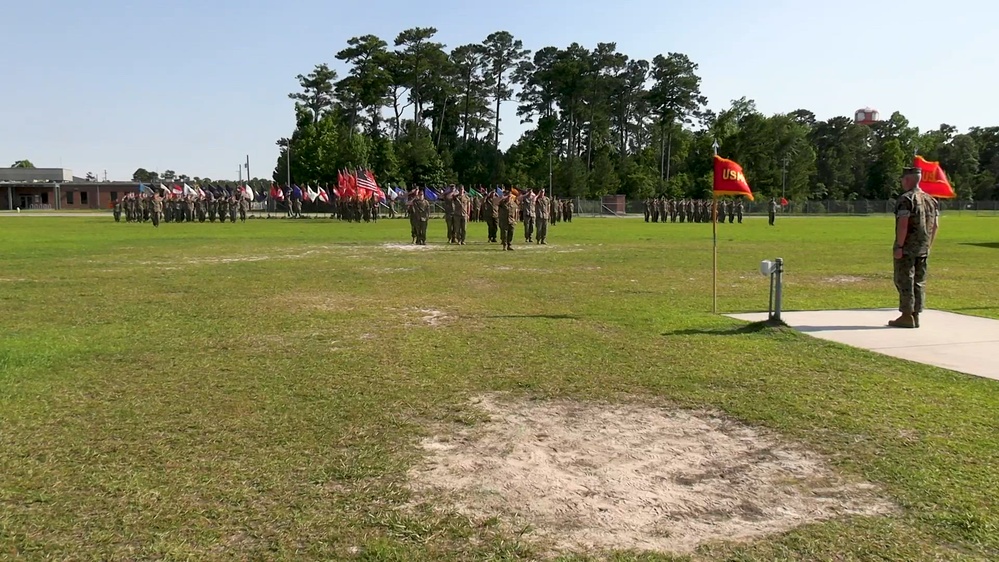 DVIDS Video MARSOC Hosts Change Of Command Ceremony