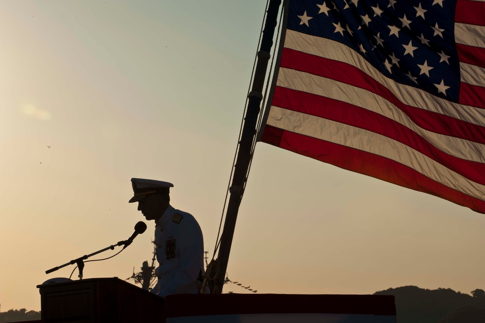 DVIDS Images U S 7th Fleet Change Of Command USS Blue Ridge