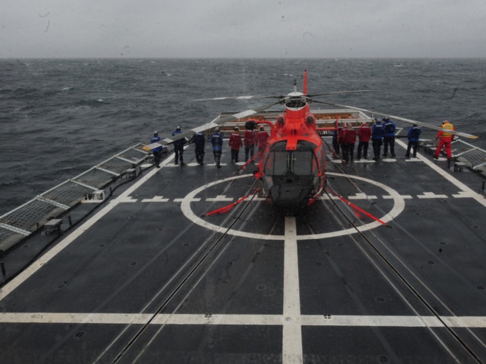 DVIDS Images Coast Guard Cutter Bertholf Crew Conducts Flight