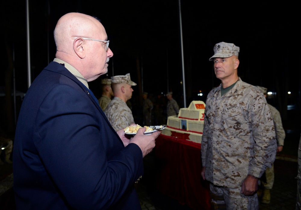 Dvids Images Marine Corps Th Birthday Cake Cutting Ceremony