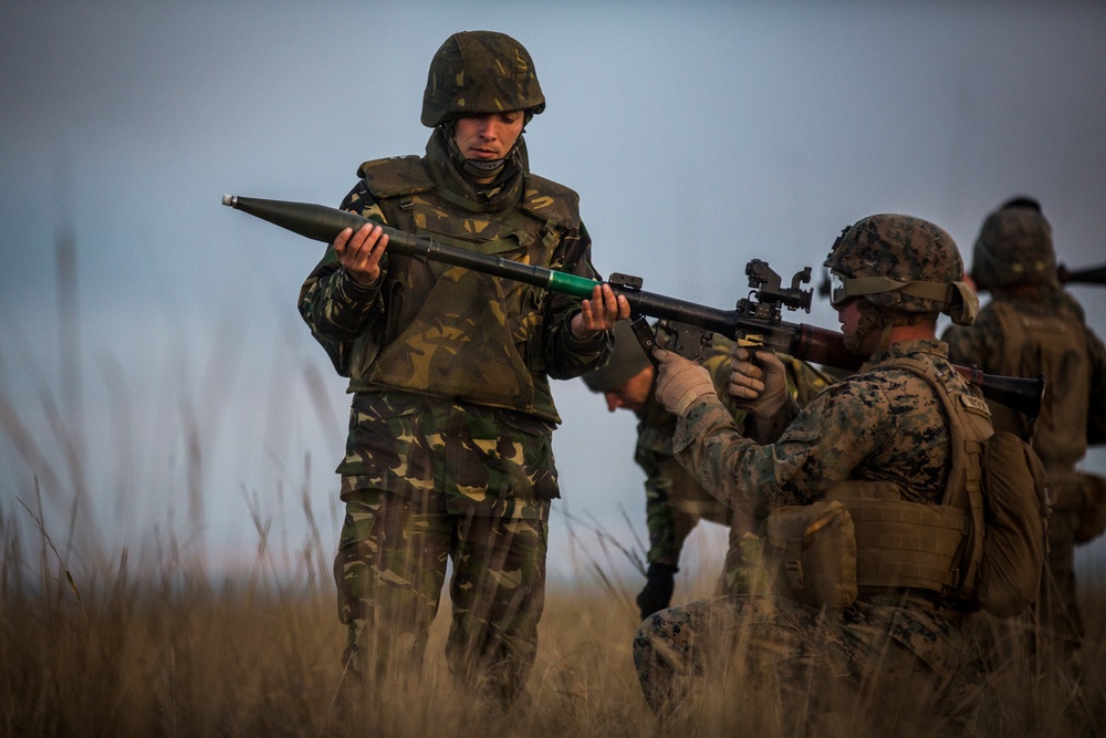 DVIDS Images MRF E Marines Familiarize Local Weapon Systems In Romania