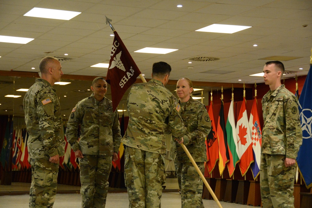 DVIDS Images SHAPE Healthcare Facility Change Of Command Image 4