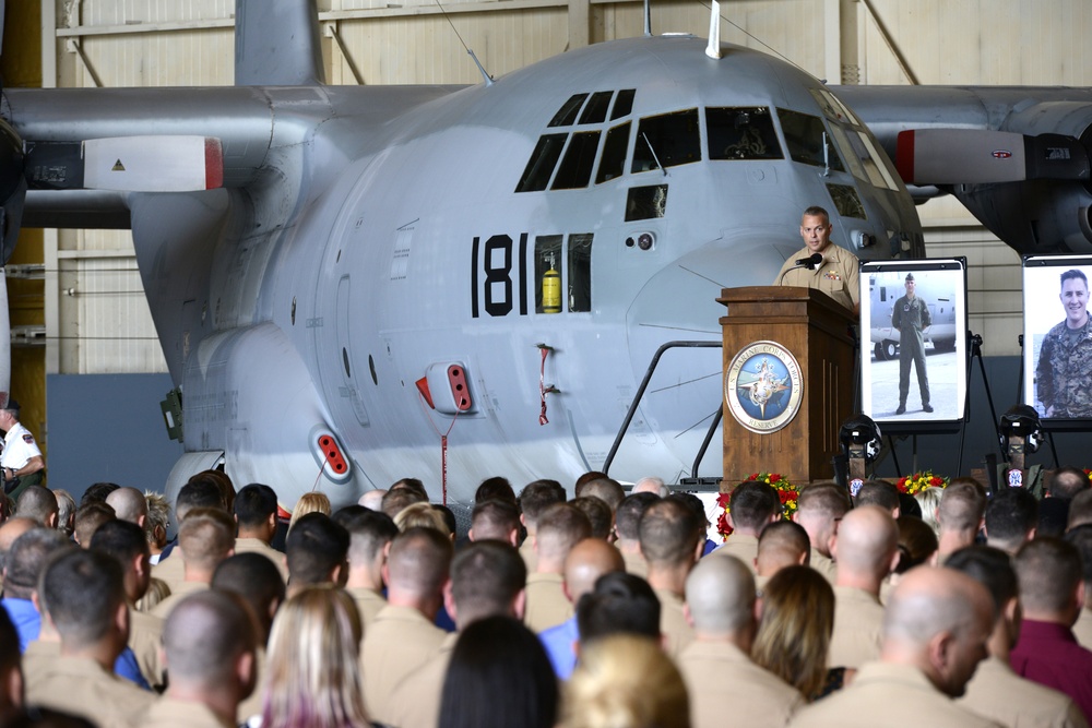 DVIDS Images VMGR 452 Marines Honored At Stewart Air National Guard