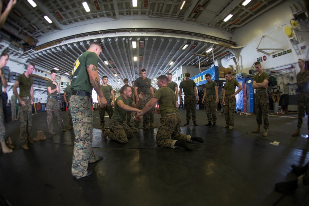 DVIDS Images 26th MEU Marines Train Aboard USS Kearsarge Image 4 Of 4