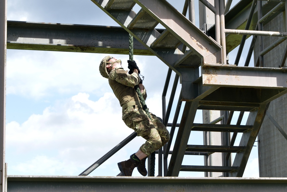 Dvids Images British Royal Marine Commandos Fast Rope With Spmagtf