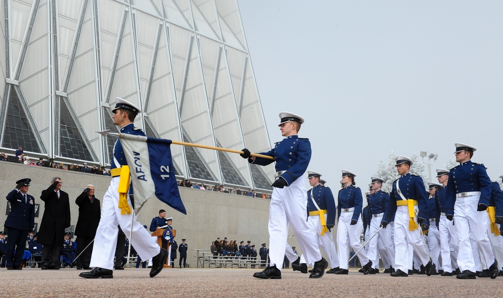 Dvids Images Cadet Wing Marches In Annual Founder S Day Parade