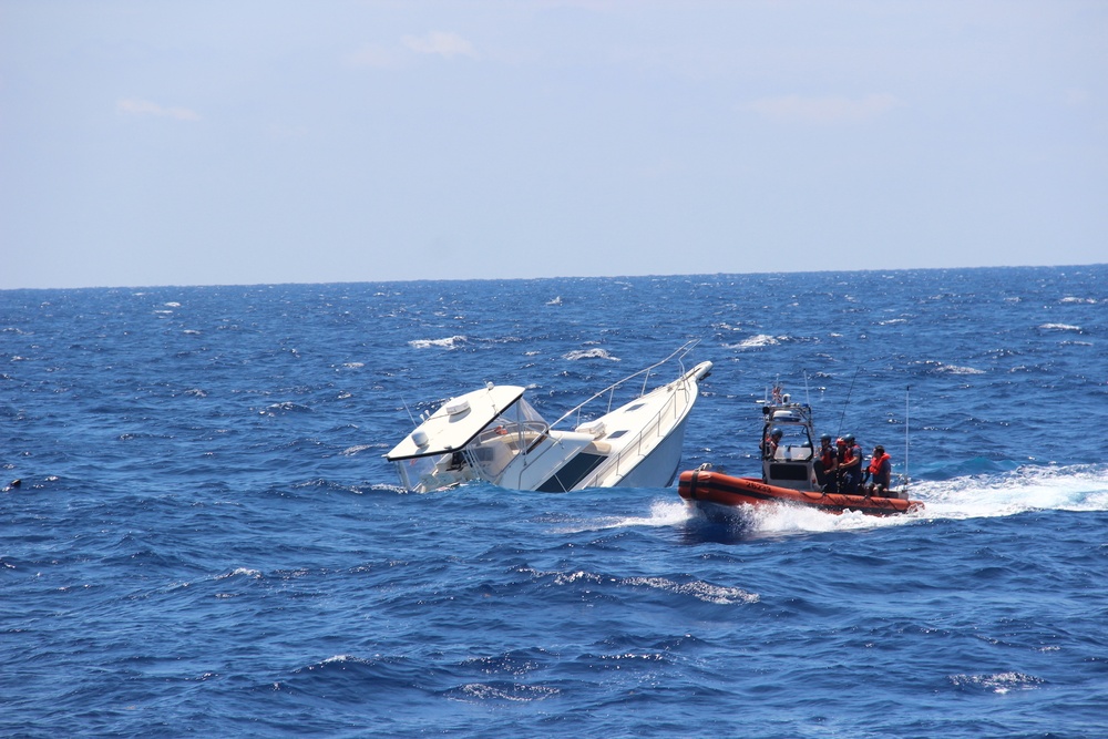 DVIDS Images Coast Guard Good Samaritan Rescue 5 People From