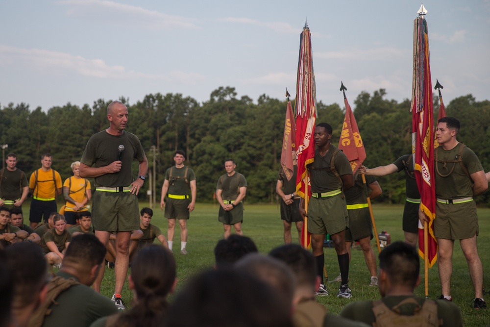 Dvids Images Brig Gen Stewart Leads Marines In Motivational Run