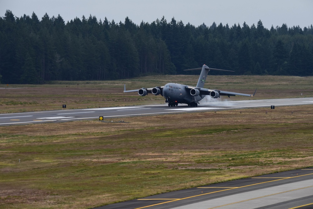 Dvids Images Wheels Touch Down At Mcchord Image Of