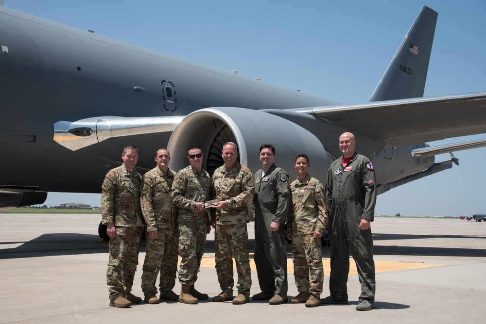 DVIDS Images McConnell Receives Seventh KC 46 Image 1 Of 3