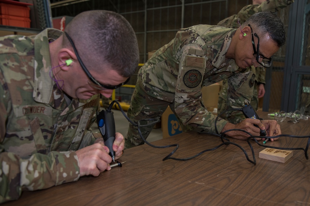 Dvids Images Amc Command Chief Visits Travis Image Of