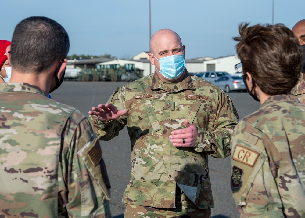 DVIDS Images AMC Leadership Visits 621st CRW Image 2 Of 7