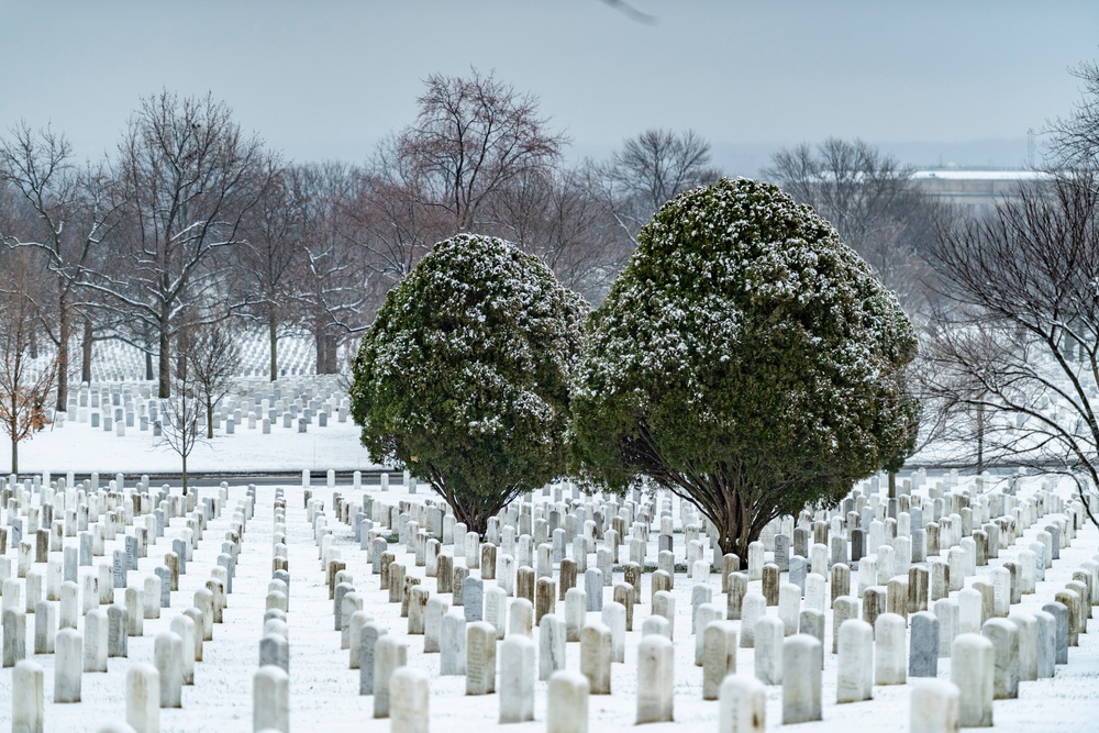 Dvids Images Winter At Arlington National Cemetery Image