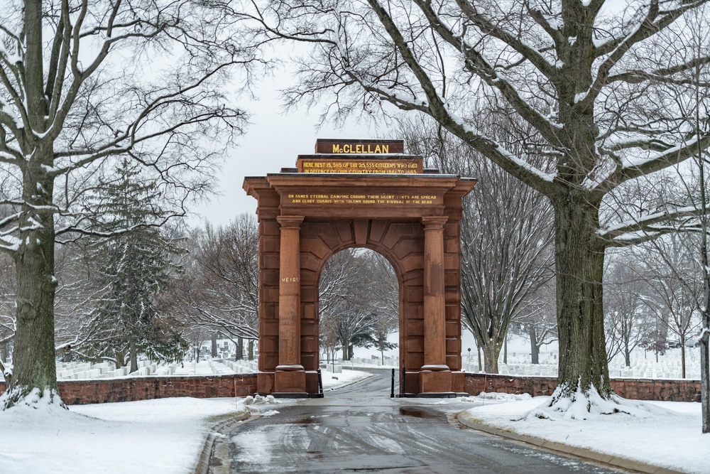 Dvids Images Winter At Arlington National Cemetery Image