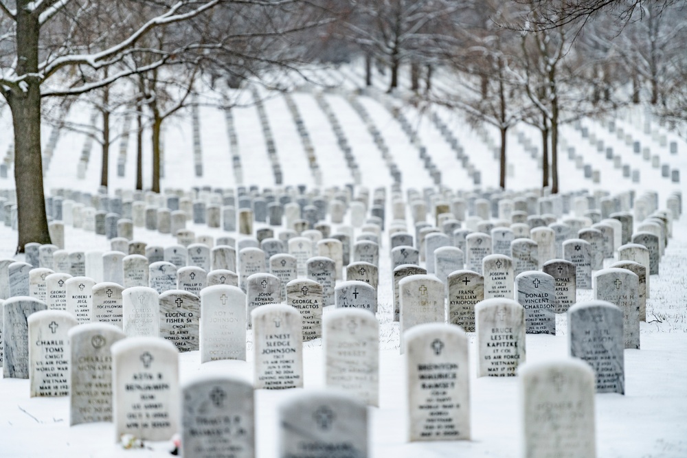 Dvids Images Winter At Arlington National Cemetery Image