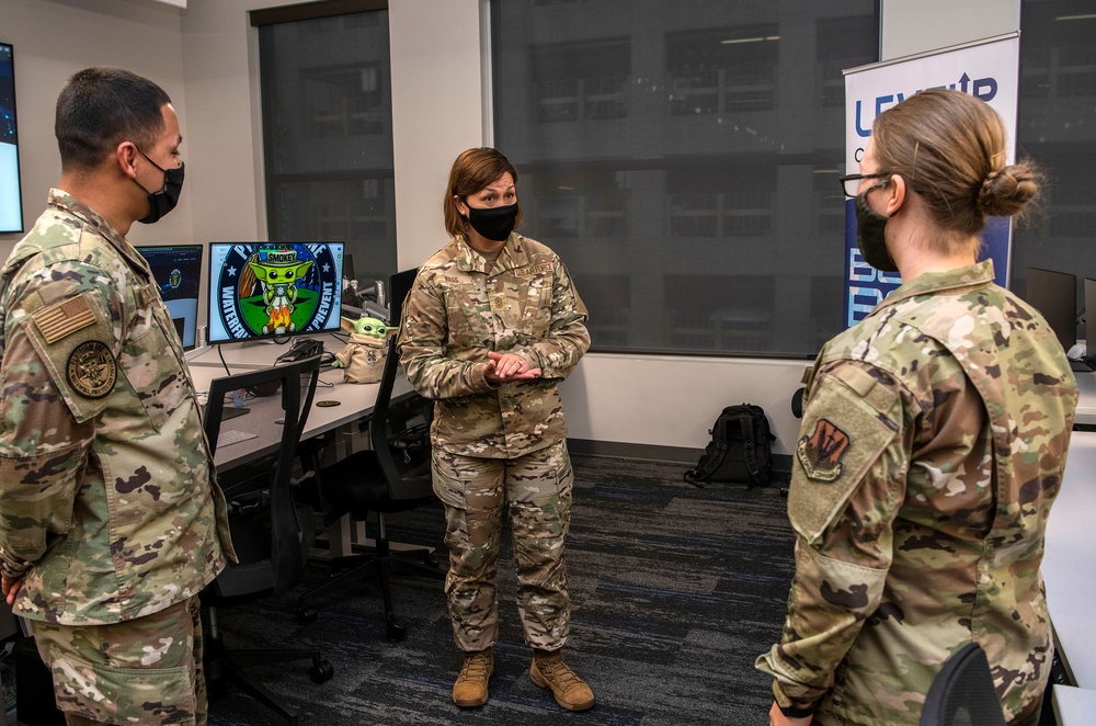 Dvids Images Cmsaf Visits Jbsa Image Of