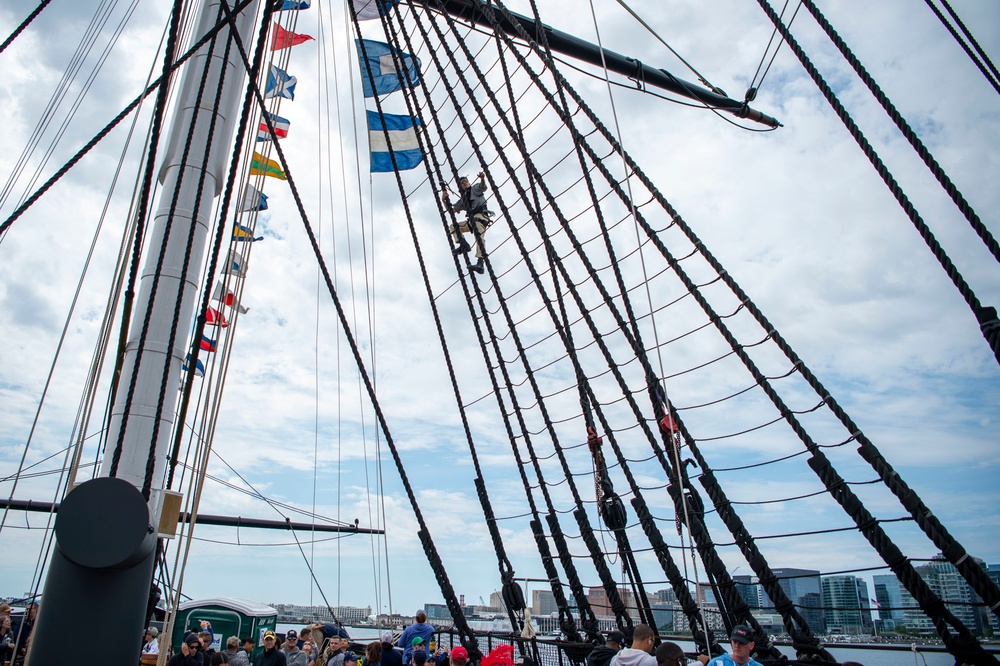 DVIDS Images USS Constitution Goes Underway To Celebrate Healthcare