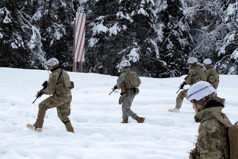 DVIDS Images Denali Paratroopers Conduct Squad Live Fire Training