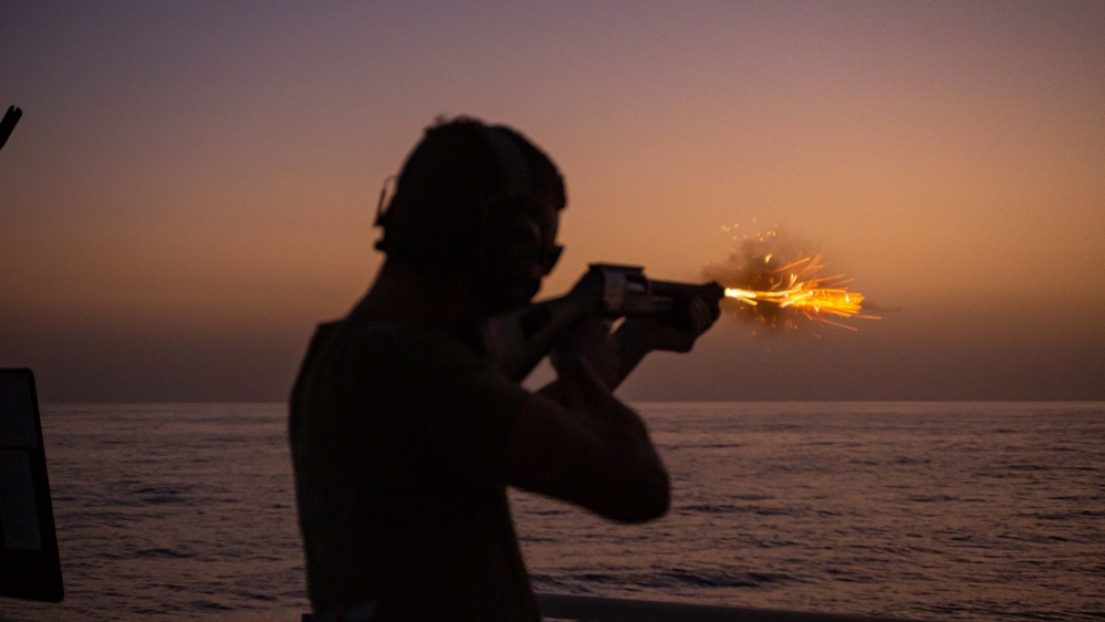 Dvids Images Uscgc Robert Goldman Conducts Weapons Training During