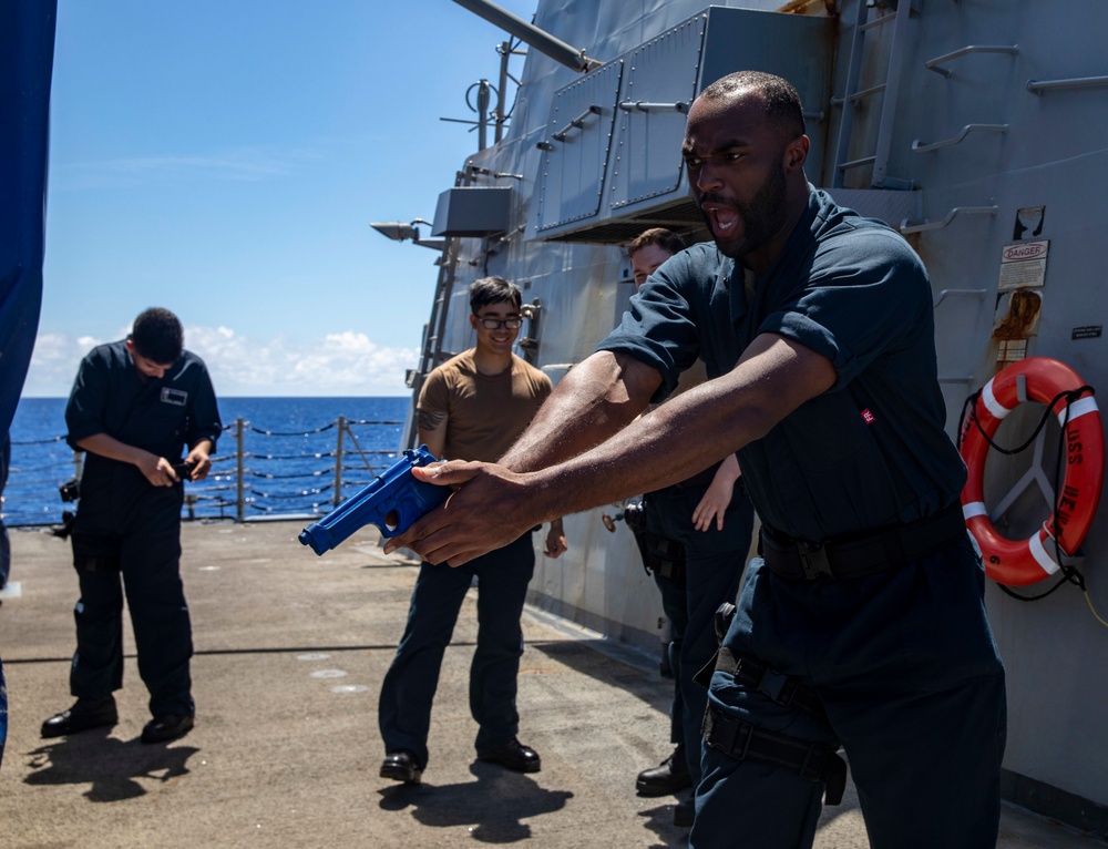 DVIDS Images Sailors Aboard USS Dewey DDG 105 Conduct Security