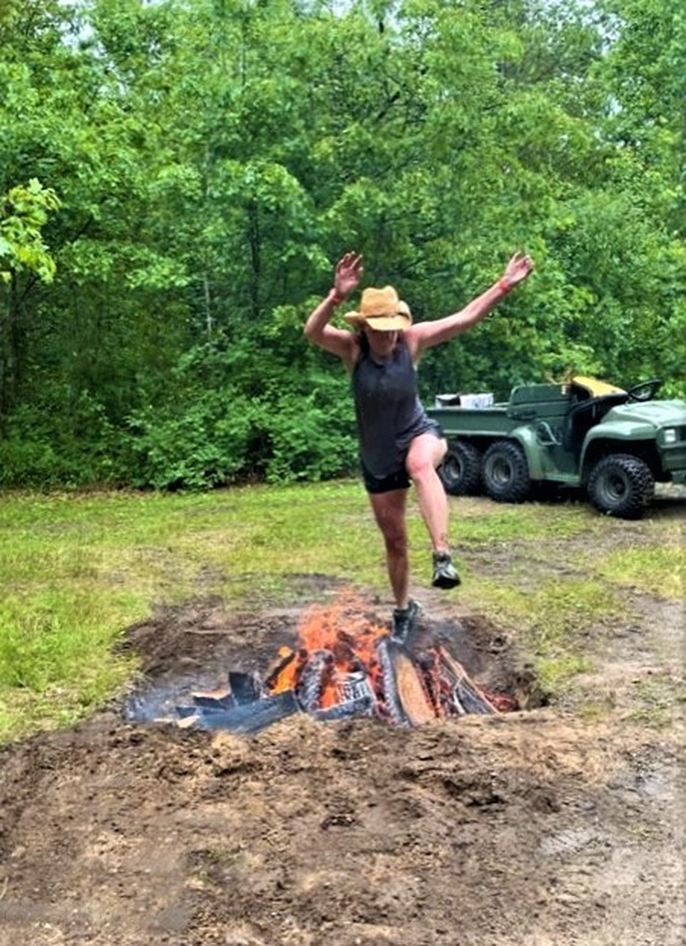 DVIDS Images 200 Plus Participants Endure Tough Obstacles In Trail