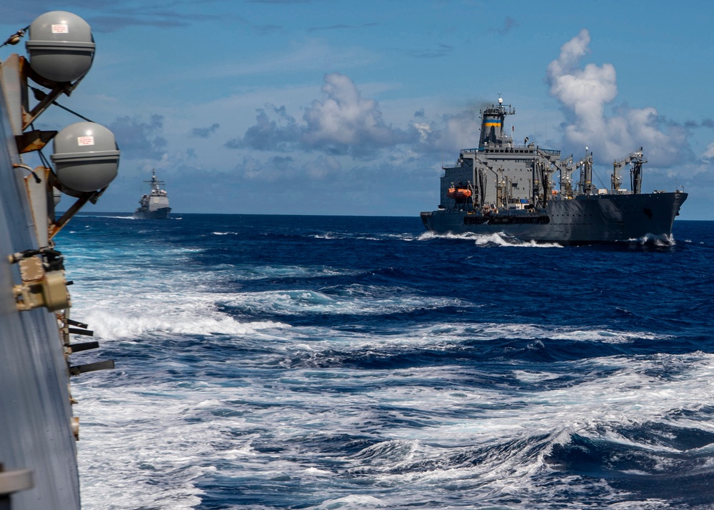 DVIDS Images Gridley Conducts A Replenishment At Sea With The