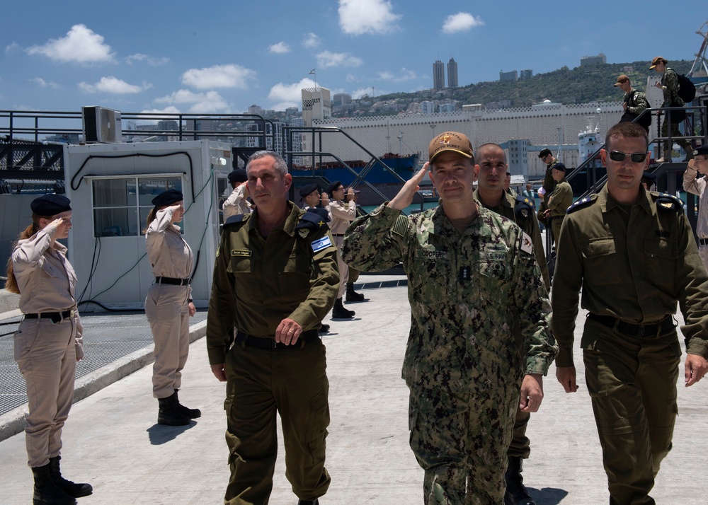 Dvids Images Vice Adm Cooper Visits Israel Image Of