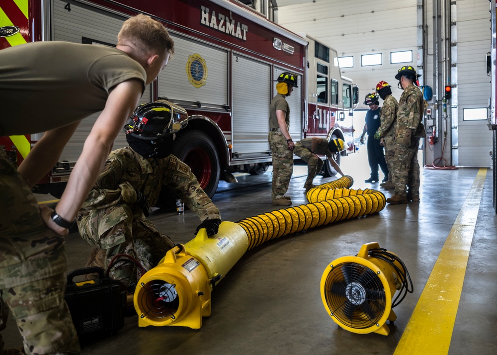 Dvids Images Ces Firefighters Conduct Training At Raf Mildenhall