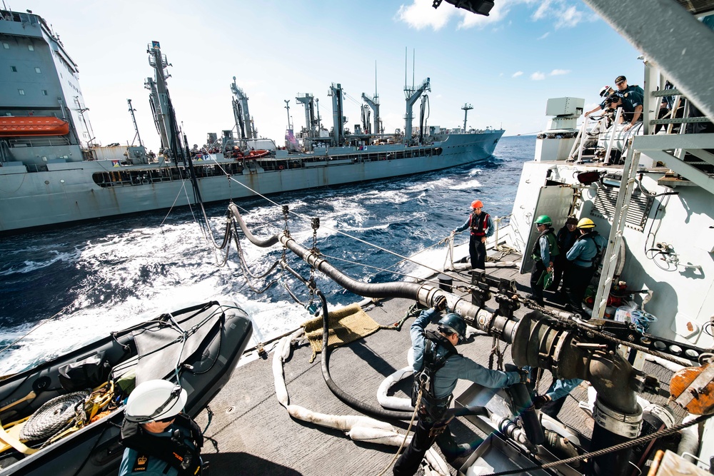 DVIDS Images RIMPAC 2022 HMCS Winnipeg Conducts RAS With USNS