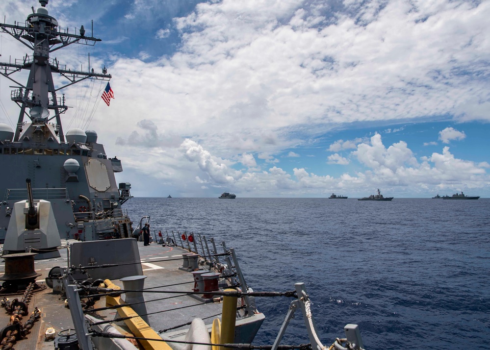 Dvids Images Rimpac Fleet Sails In Formation Image Of