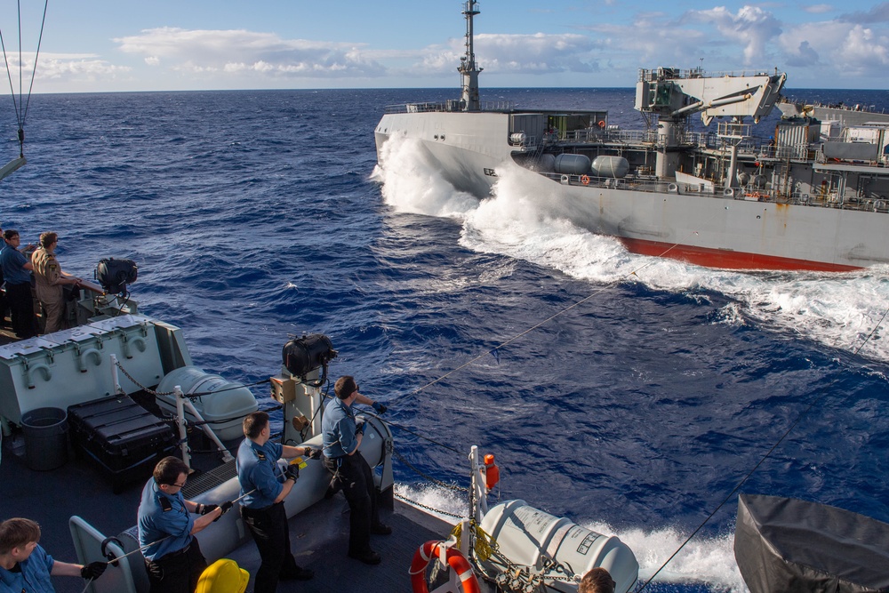 Dvids Images Hmcs Vancouver Conducts Replenishment At Sea With