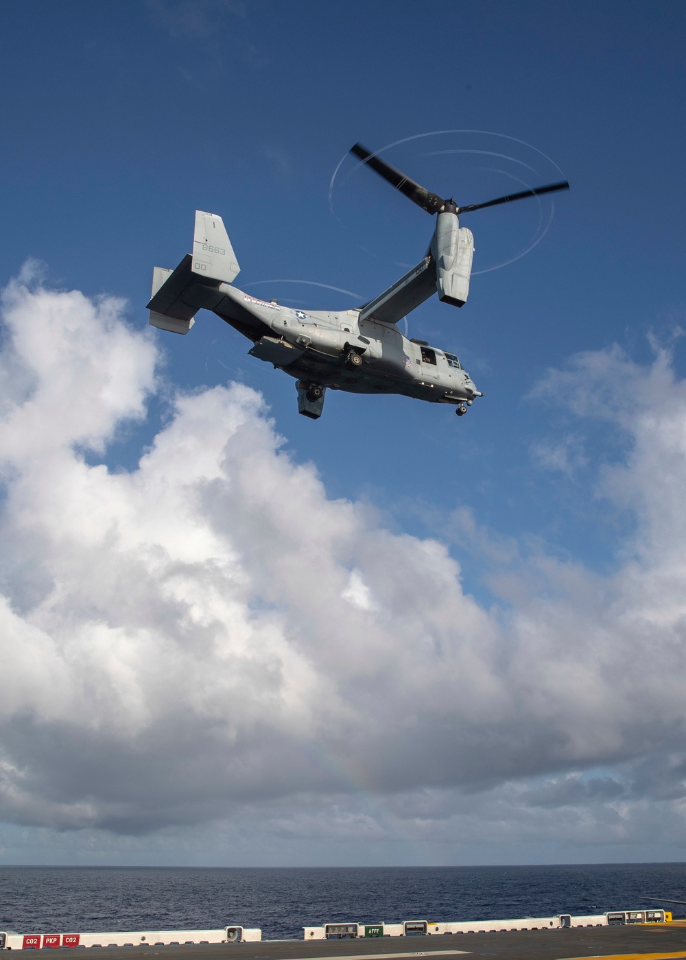 DVIDS Images USS Tripoli Flight Operations With Marine Medium