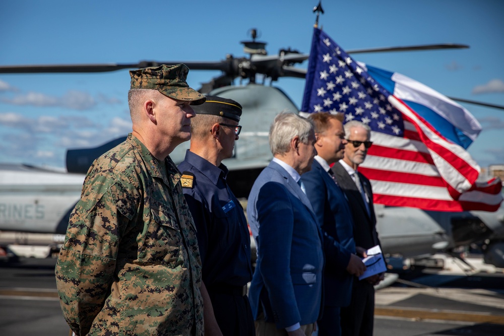 Dvids Images Kearsarge Hosts Media Day Image Of