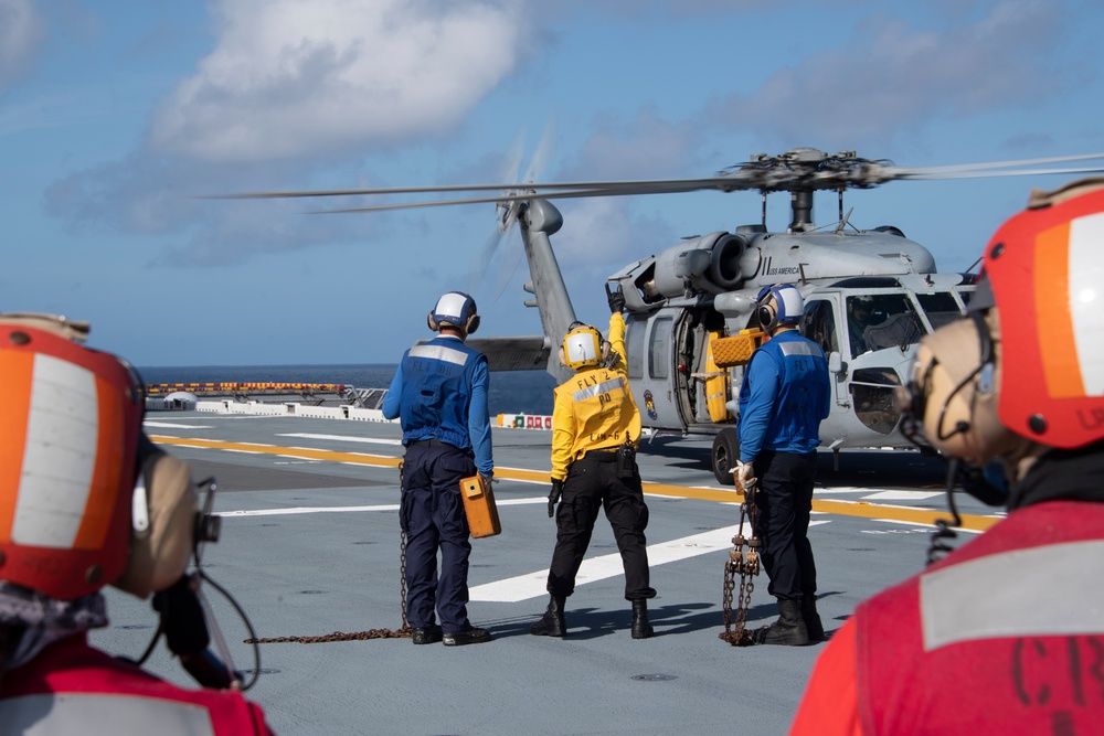 Dvids Images Uss America Lha Conducts Flight Operations With