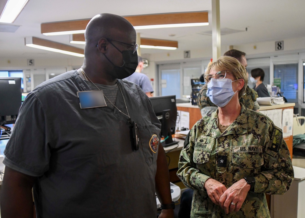 DVIDS Images Rear Admiral Cynthia Kuehner Visits Naval Medical