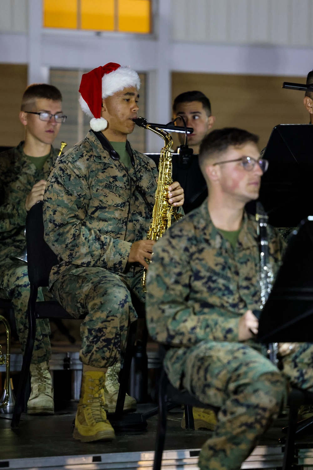 Dvids Images D Marine Division Band At The Knox Landing Community