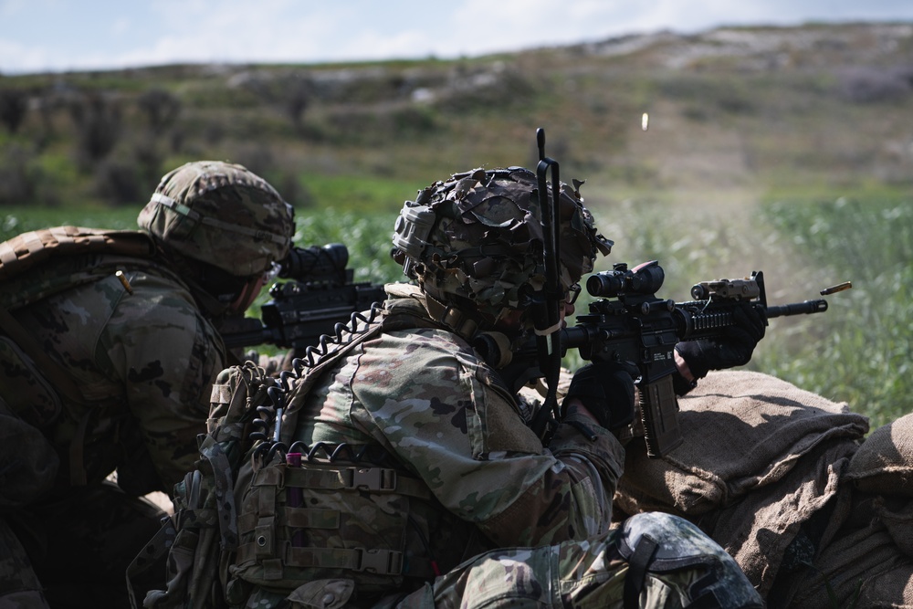 Dvids Images Able Company Paratroopers Conduct Squad Live Fire