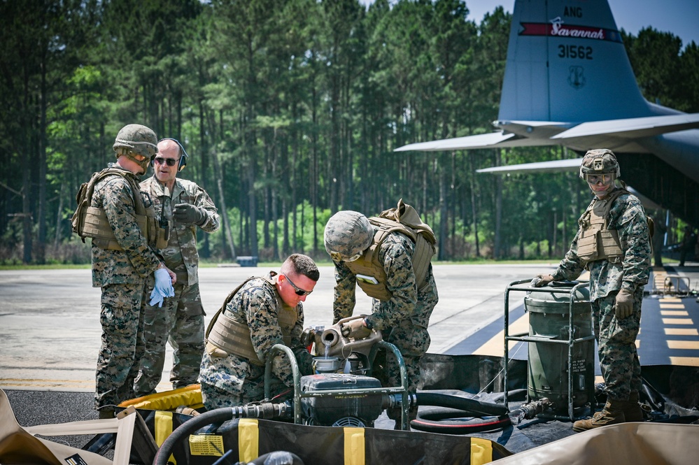 Dvids Images Georgia Ang Airmen Train With Marines To Prepare For