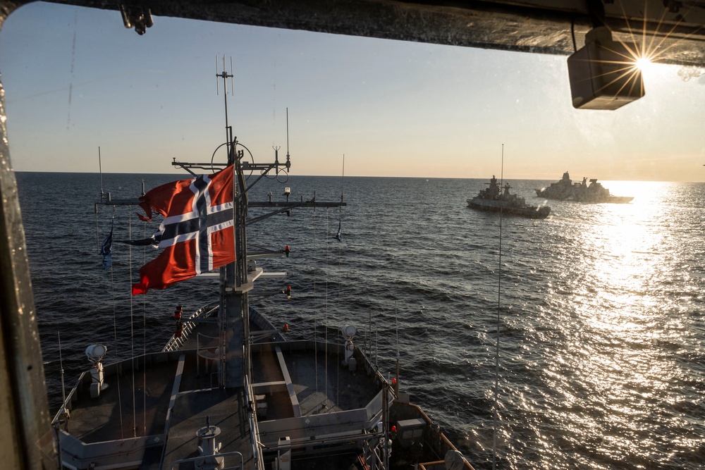 Dvids Images Nato And Sweden Sail In Formation During Baltops