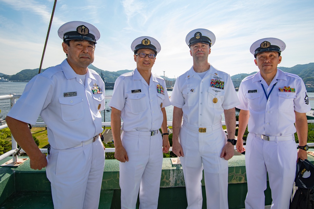 Dvids Images Jmsdf S Senior Enlisted Leader Visits Cfas Image Of