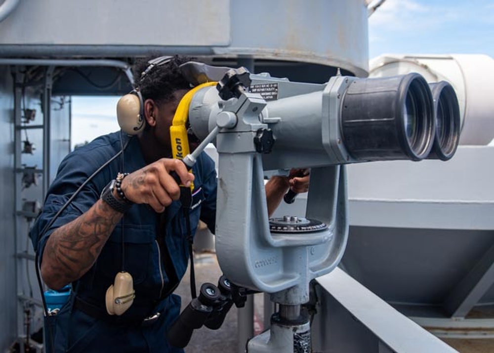 Dvids Images Uss Ronald Reagan Cvn Sailors Stand Watch On