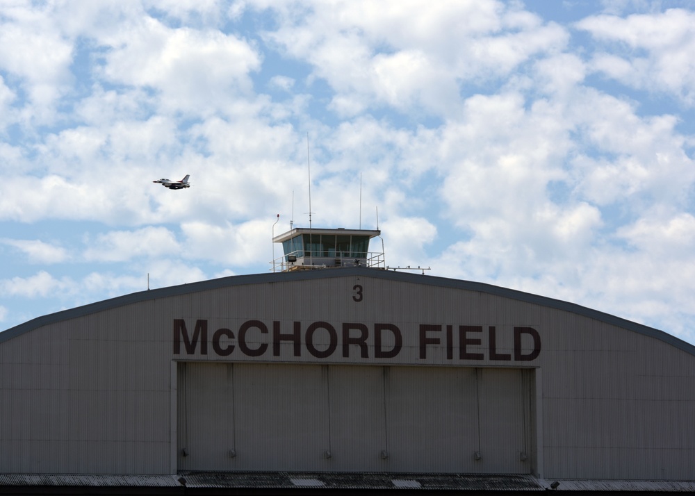 Dvids Images Thunderbird Touches Down At Mcchord Field For