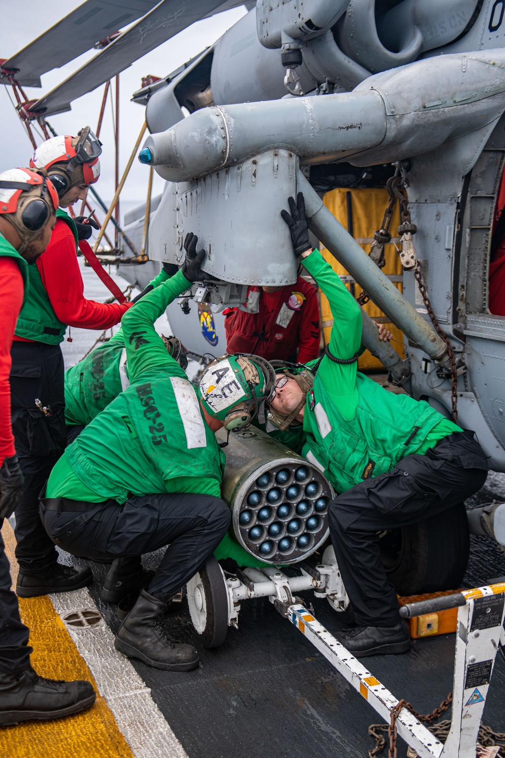 Dvids Images Uss America Conducts Flight Operation With Hsc And