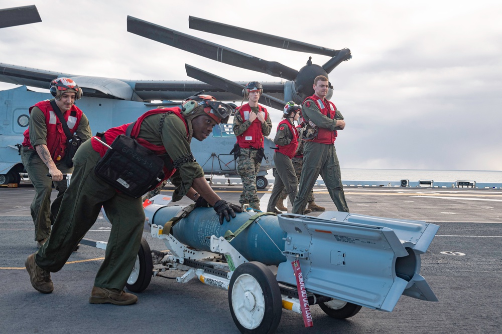 Dvids Images Uss America Conducts Combined Joint Live Fire Exercise