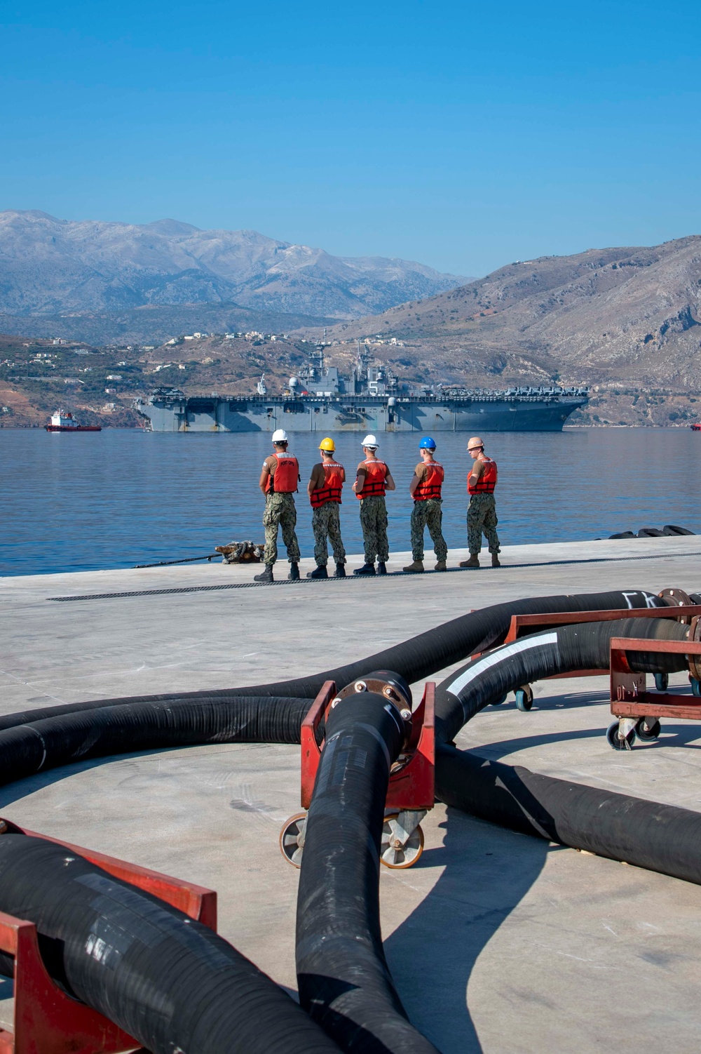 Dvids Images Uss Bataan Lhd Arrives In Nsa Souda Bay Image Of