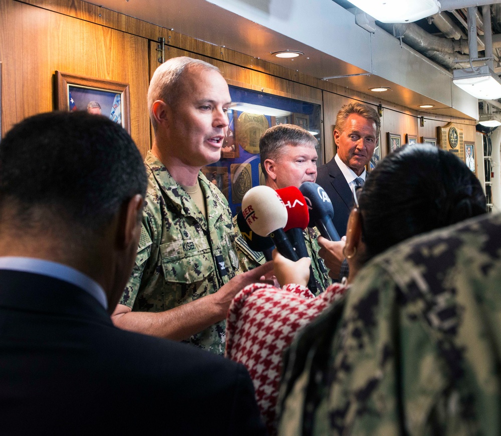 DVIDS Images USS Mount Whitney KLE And Turkish Media Tour Image 4