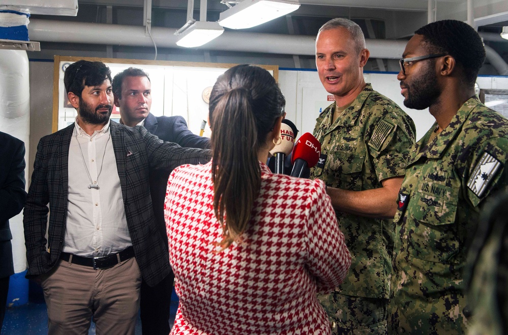 DVIDS Images USS Mount Whitney KLE And Turkish Media Tour Image 6