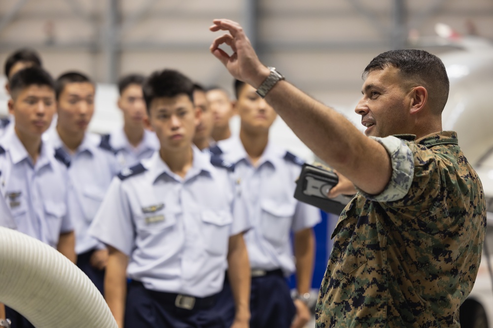 Dvids Images Japan Air Self Defense Force Cadets Visit Marine Corps